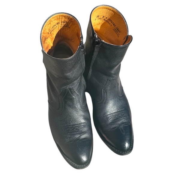 1863  boulet boots  - leather - Picture 3 of 10